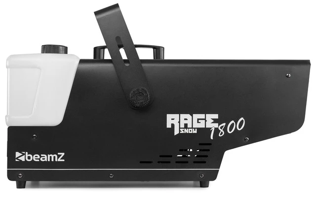 Beamz Rage 1800 Máquina de nieve inalámbrica con control de tiempo