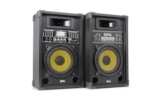 SkyTec SPA800Y Sistema Altavoces Activo 8" SD/USB/MP3