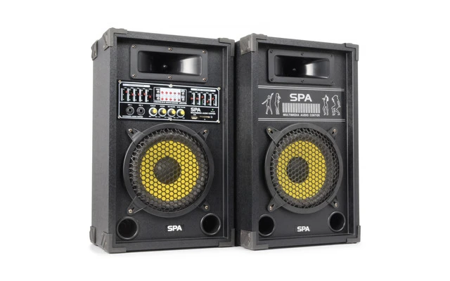 SkyTec SPA800Y Sistema Altavoces Activo 8" SD/USB/MP3