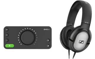 Audient EVO 4 + Sennheiser HD 206