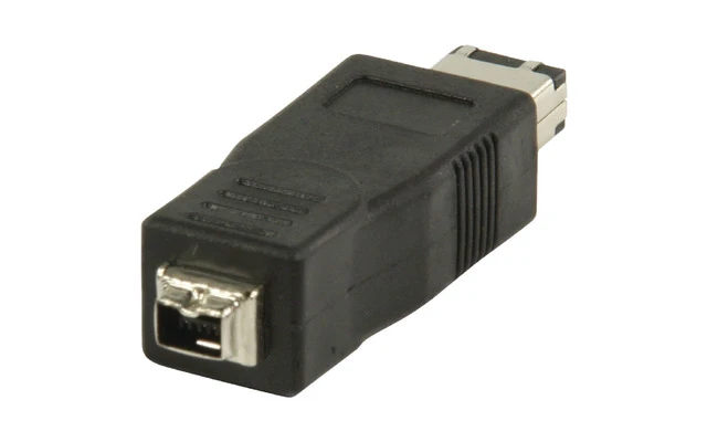 Adaptador FireWire de hembra 4-pines a macho 6-pines