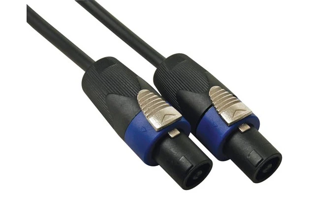 Cable de altavoz profesional, conector macho de 2 polos a conector macho de 2 polos Neutrik 5 me