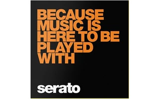 Serato Performance Series Negro Because Music (Pareja)