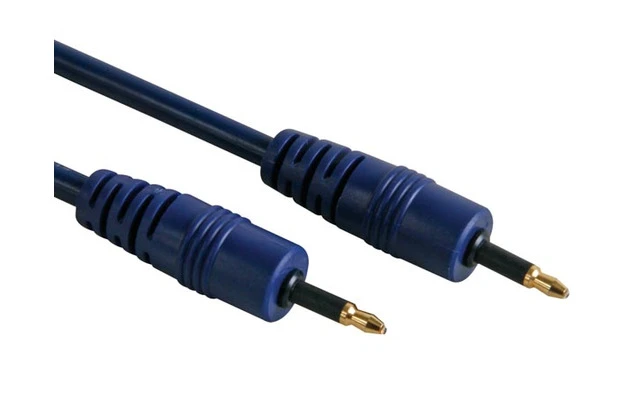Cable óptico - 3.5mm con A 3.5mm con, OD=5mm, Longitud 1m
