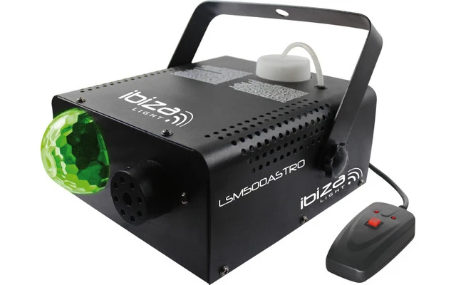 Máquina de humo 500W + Efecto LED Astro