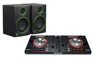 Numark MixTrack PRO 3 + Mackie CR4