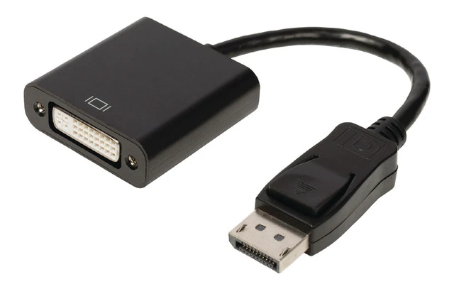 Cable adaptador DisplayPort - DVI de DisplayPort macho - DVI-D 24+1p hembra de 0,20 m en color n
