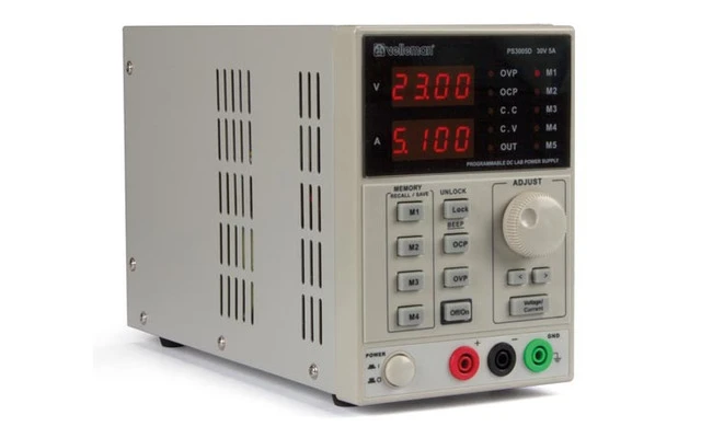Fuente de alimentación para laboratorio programable 0-30V DC / 5A Máx