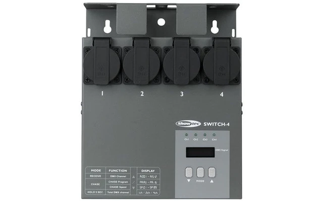 Showtec MultiSwitch DMX Conmutador