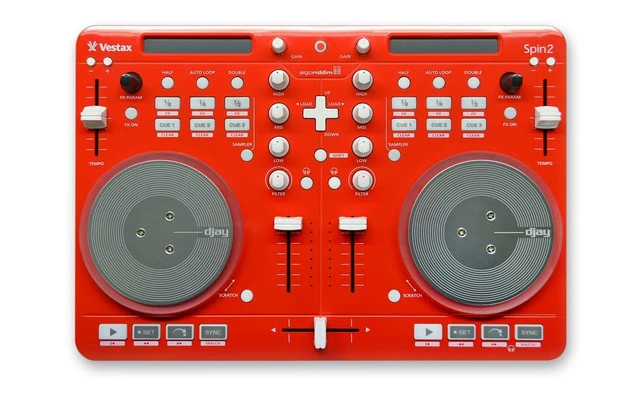 Vestax Spin2 Rojo