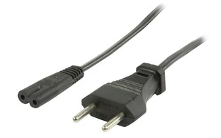 Cable de alimentación conector Suizo - IEC320 C7 1.80 m