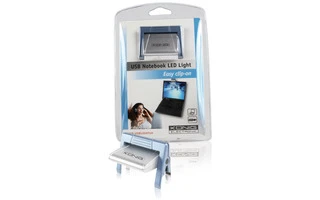 Luz LED para portátil con clip