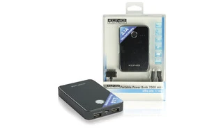 Batería auxiliar USB portátil de 7000 mAh