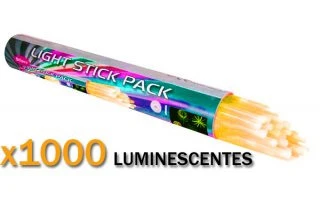 Conjunto de 1000 Luminiscentes - naranja