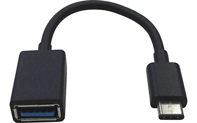 USB 3.0 Cable USB-C Male - A Female 0.15 m Black - Maxxtro 104040