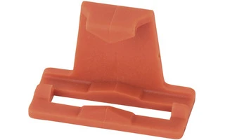 Showgear Clip de montaje para conector de cable sencillo de 4 y 5 pines Rojo