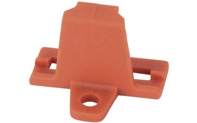 Showgear Clip de montaje para conector de cable sencillo de 4 y 5 pines Rojo