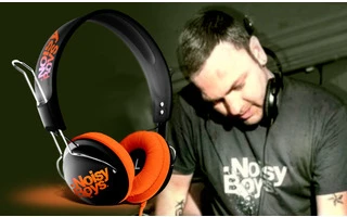 On-Earz Lounge NoisyBoys Black Orange