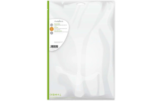 Cable de alimentación - Schuko Macho en Ángulo - IEC-320-C13 en Ángulo - 10 metros