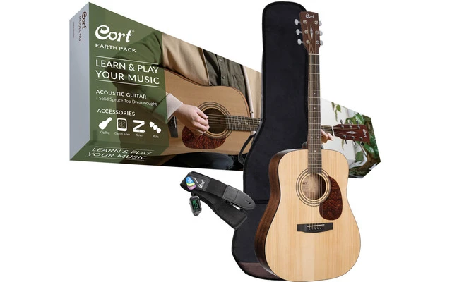 Cort Guitars Earth Pack Op