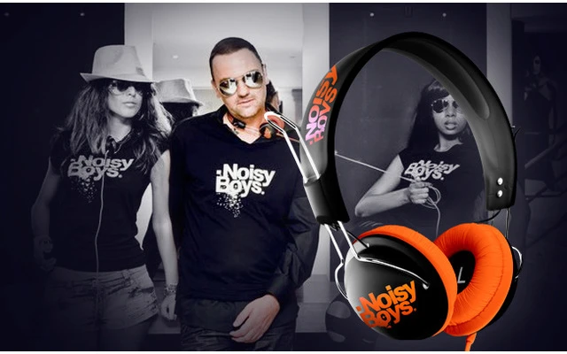 On-Earz Lounge NoisyBoys Black Orange