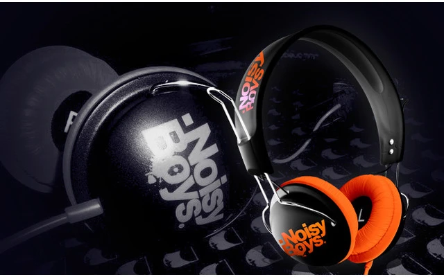 On-Earz Lounge NoisyBoys Black Orange