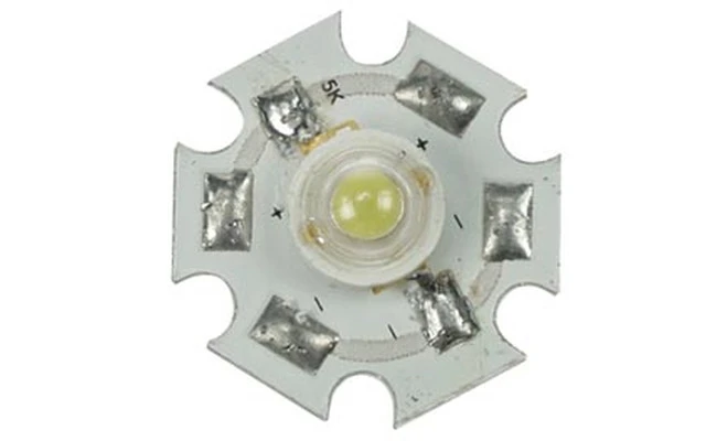 LED DE ALTA POTENCIA 1W BLANCO PURO 80Lm