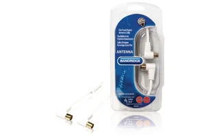 Cable de Antena Digital para Pantalla Plana 120dB 5.0 m - Bandridge BVL8405