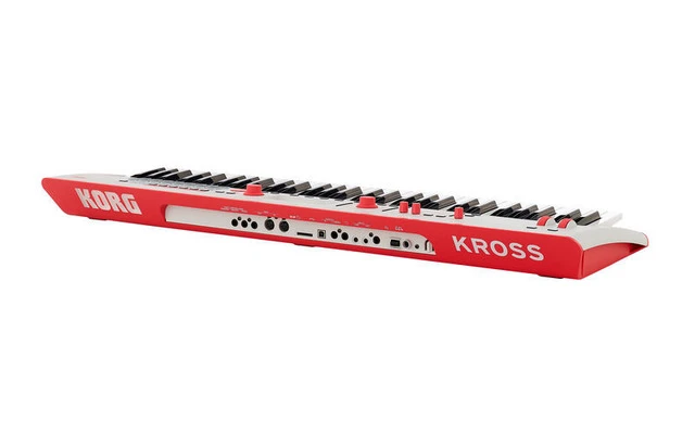 Korg Kross2 61 Rojo Neon