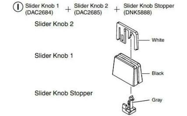 Pioneer DNK5888 Slider Knob Stopper