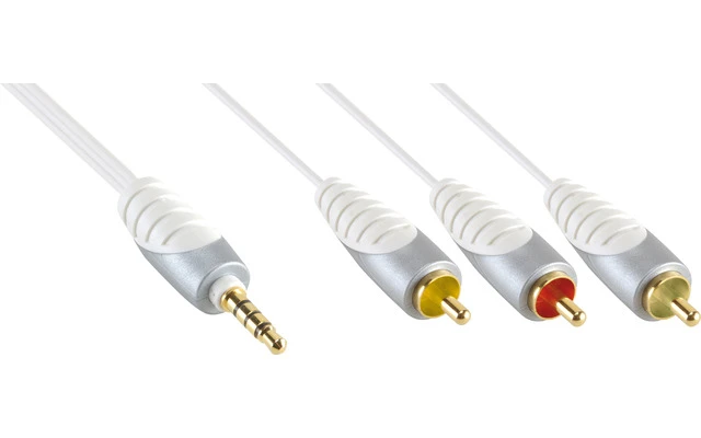 Cable de Vídeo y Audio Estéreo iPod® de Rendimiento de Primera Clase 2.0 m