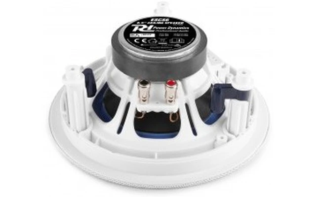 Power Dynamics ESCS6 - Pareja altavoces techo 2 vías 8 ohm Hi-Fi