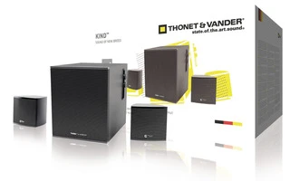 Kind Juego de altavoces 2.1 25W