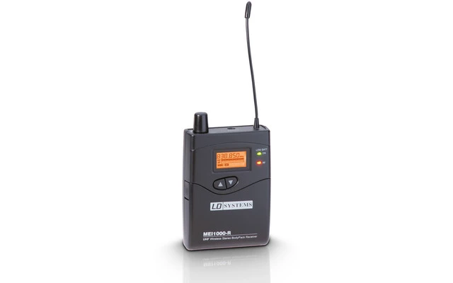 LD Systems MEI 1000 X - Sistema de Monitoraje inalámbrico In-Ear (Versión X)
