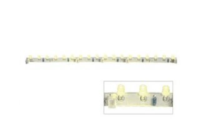 MÓDULO CON LEDs FLEXIBLES - AMARILLO,18 LEDs,30cm, 12
