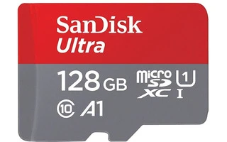 SanDisk Ultra microSDHC UHS-I 128GB + Adaptador SD