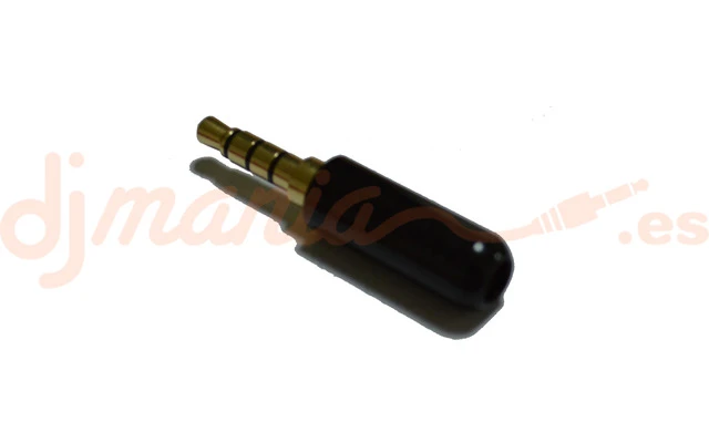Conector Mini-jack 3.5mm - 4 contactos para soldar ( alta calidad )