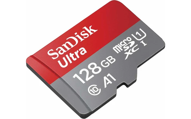 SanDisk Ultra microSDHC UHS-I 128GB + Adaptador SD