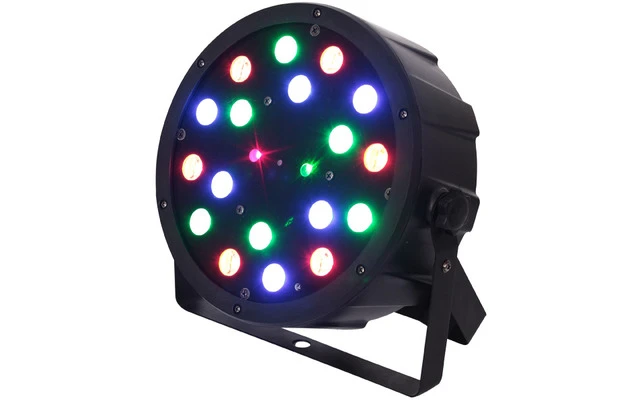 Ibiza Light foco PAR (18W RGB) + Efecto Láser RG 130mW