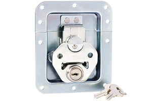 Adam Hall 17290LS - Cierre de Mariposa con Resorte y llave