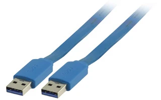 Cable USB 3.0 plano A-A 2 metros - Valueline VLMP61010L2.00