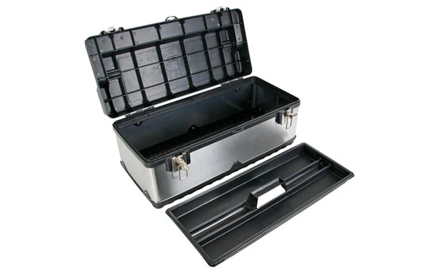 Caja de Herramientas - Acero Inoxidable - 590 x 280 x 255 mm - 42 L