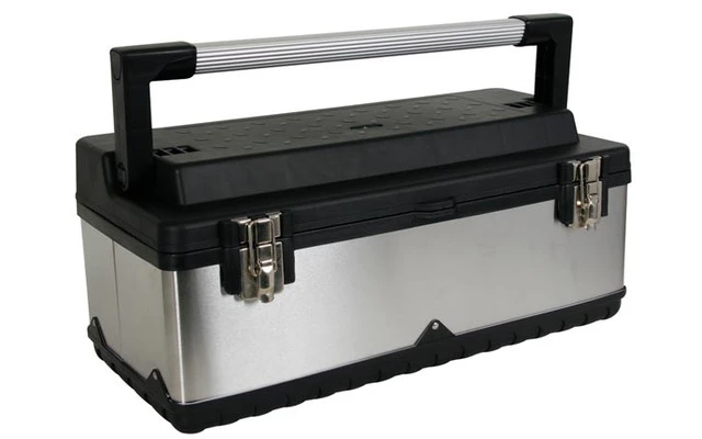 Caja de Herramientas - Acero Inoxidable - 590 x 280 x 255 mm - 42 L