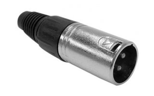 Conector Canon XLR - 3 Contactos Macho