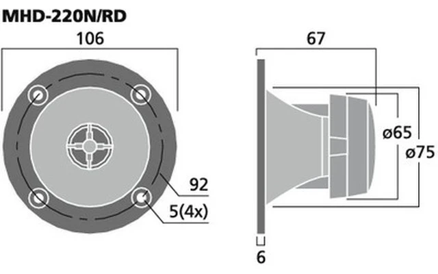 IMG Stage Line MHD-220N/RD