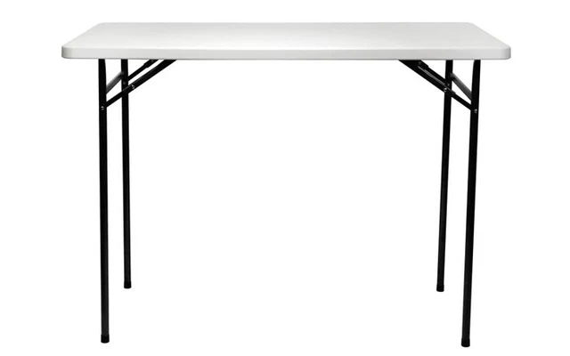 MESA PLEGABLE - MODELO ALTO - RECTANGULAR - 152 x 76 x 110 cm