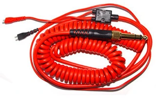 Cable espiral Sennheiser HD 25 - Rojo 3.5 m