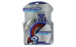 Kit de audio para coche con conectores anchos