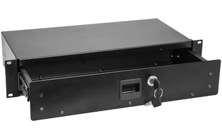 Omnitronic Cajón Rack SN-2 Cajón Rack con cerradura 2U