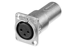 Neutrik NA3FDM - Conector XLR de chasis hembra a macho